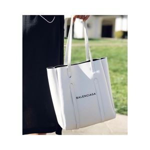 Balenciaga Everyday XSmall Tote Bag in White